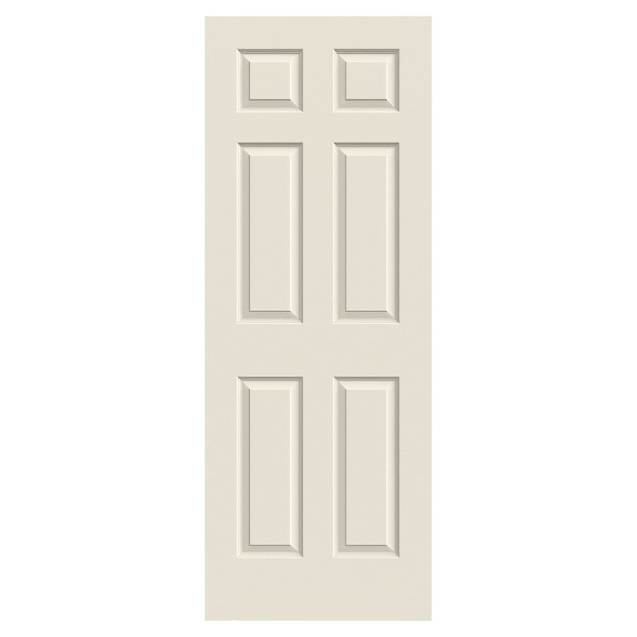 Jeld Wen Colonist Primed 6 Panel Solid Core Molded Composite Slab Jeld Wen Colonist Primed 6 Panel Solid Core Molded Composite Slab Door Common 30 In X 80 Actual