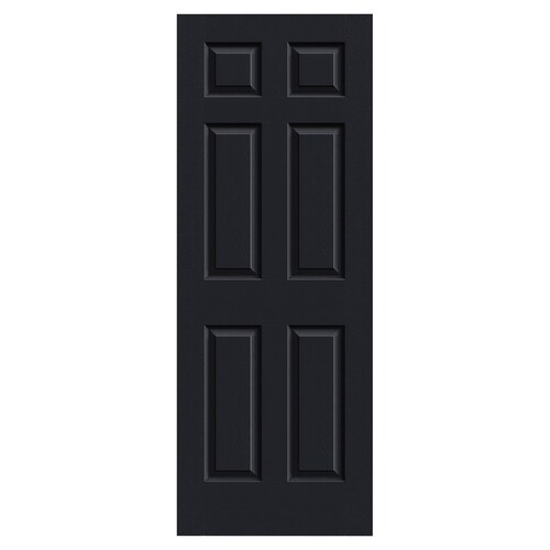 Jeld Wen Colonist Midnight 6 Panel Solid Core Molded