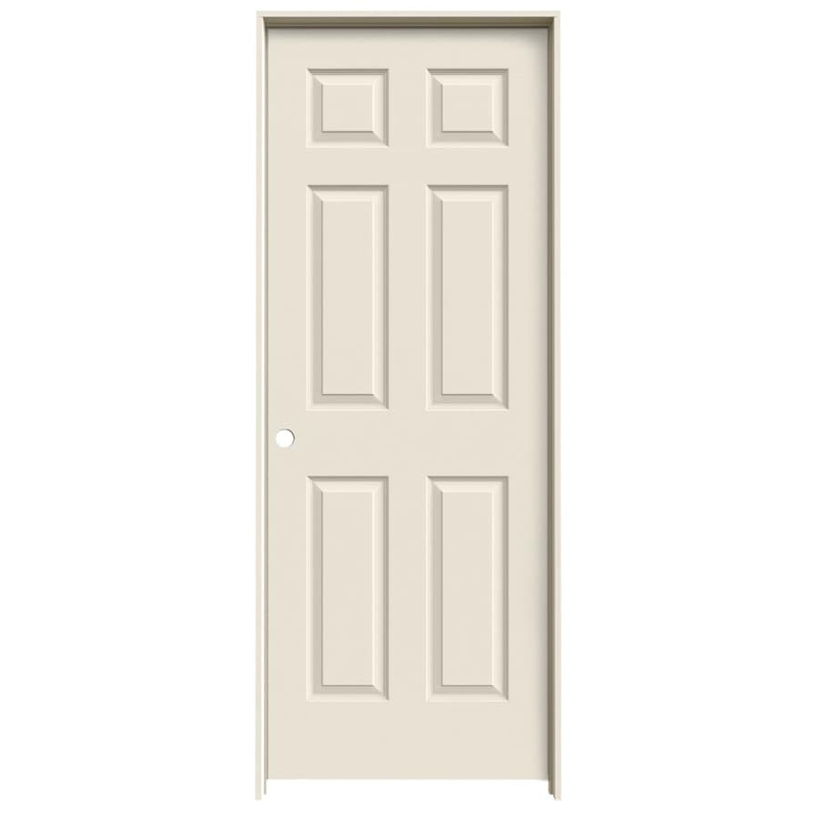 Jeld Wen 6 Panel Single Prehung Interior Door Common 28 In X 80