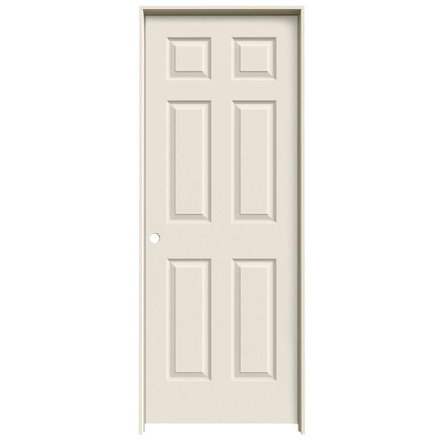 Jeld Wen 6 Panel Single Prehung Interior Door Common 22 In X 80