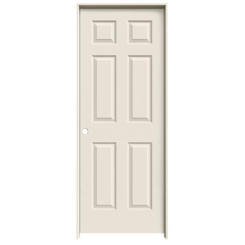 Jeld Wen 6 Panel Single Prehung Interior Door Common 22 In X 80