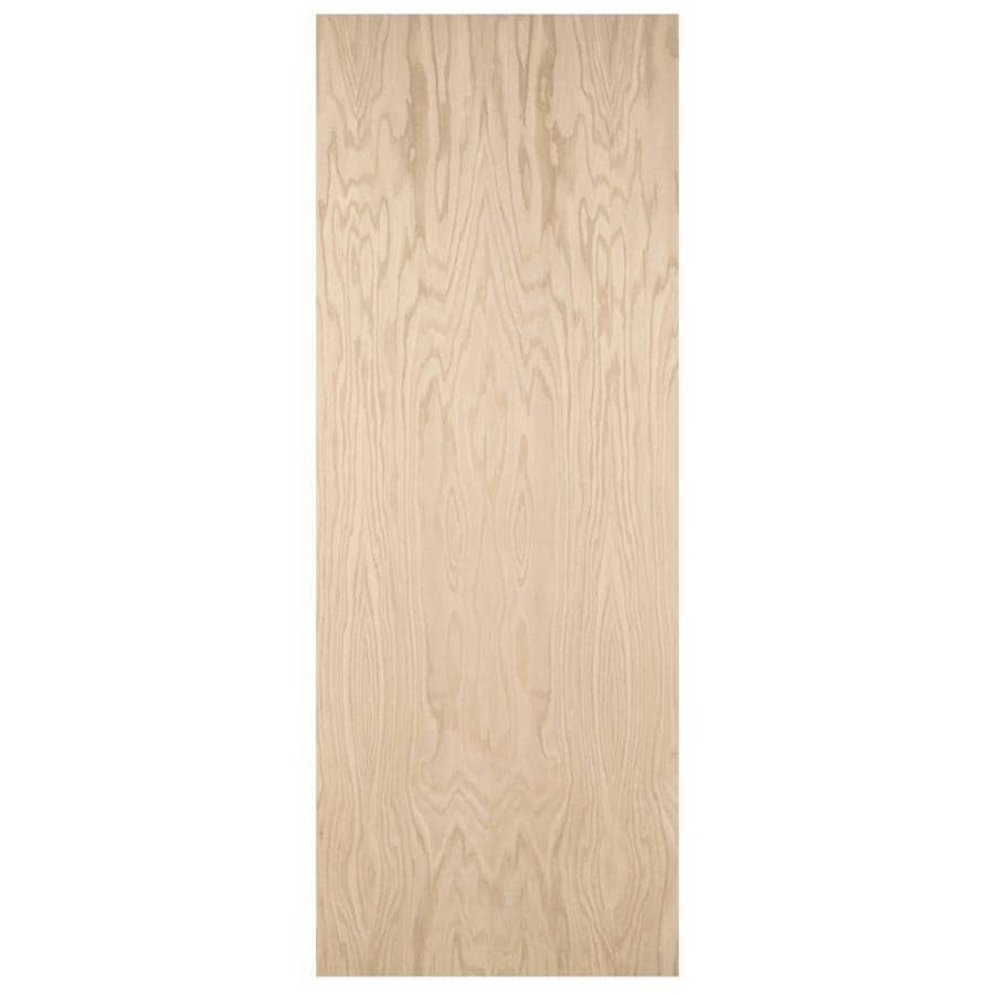 JELDWEN Flush Unfinished Flush Hollow Core Hardboard Slab Door