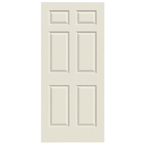 Reliabilt 30 In X 80 In 6 Panel Solid Core Non Bored Interior Slab