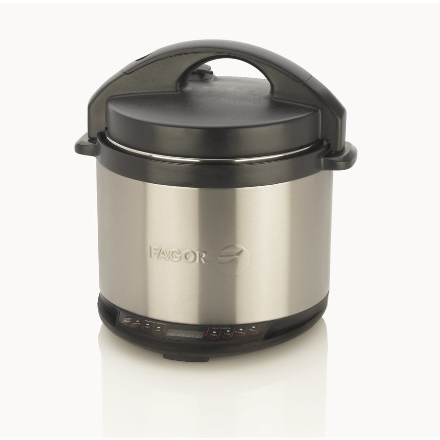 Fagor 4Quart Stainless Steel Round 1Vessel Slow Cooker at