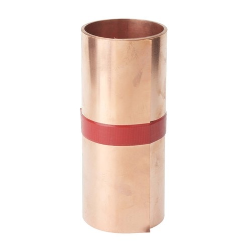 Construction Metals Inc. 8" x 20' Top Cop Copper Roll Valley at