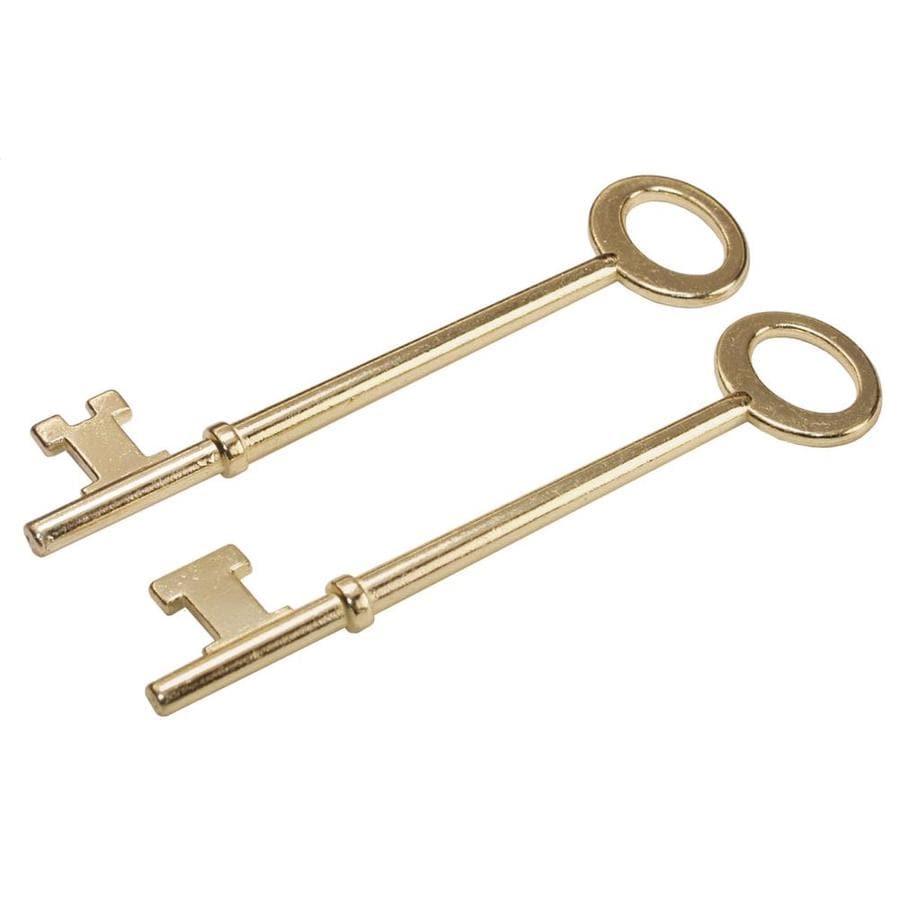 Shop The Hillman Group Brass-Plated Skeleton Keys at Lowes.com