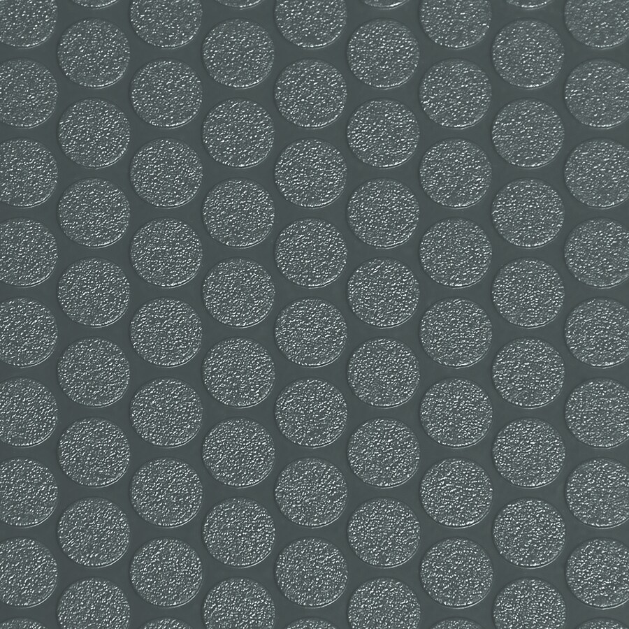 G Floor Small Coin 8 1 2 Ft X 22 Ft Slate Grey Raised Coin