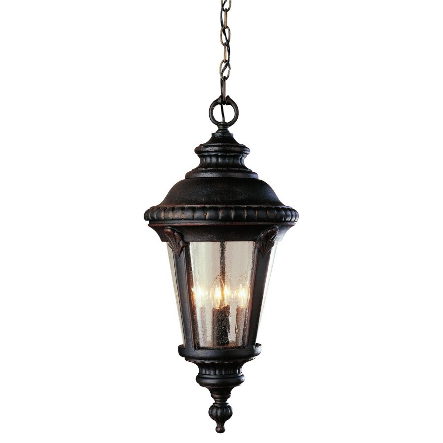 Portfolio Rust Outdoor Pendant Light at Lowes.com