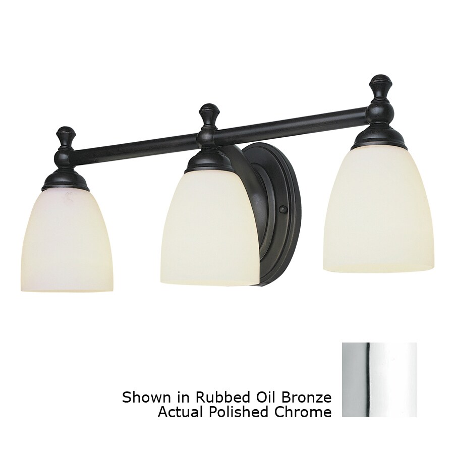 Bel Air Lighting 3 Light Polished Chrome Bathroom Vanity Bel Air Lighting 3 Light Polished Chrome Bathroom Vanity