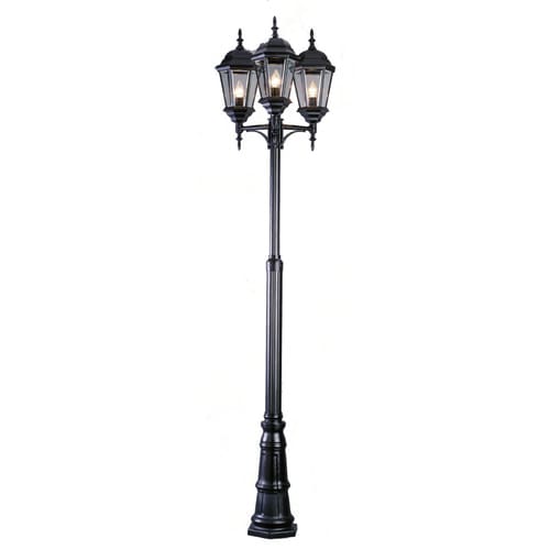 Bel Air Lighting 3 Light Outdoor Post Light Pole At Lowes Com   736916549950xl 