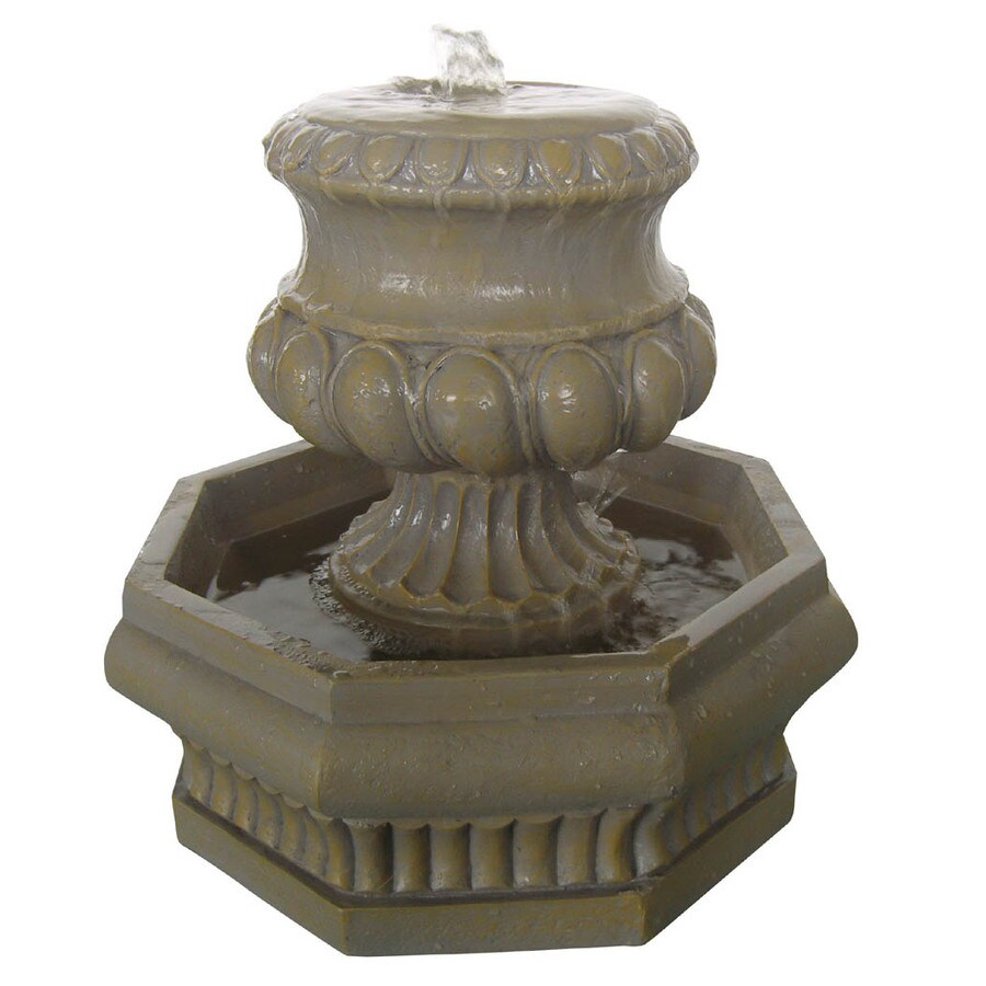 Garden Treasures Urn 2Tier Fountain at