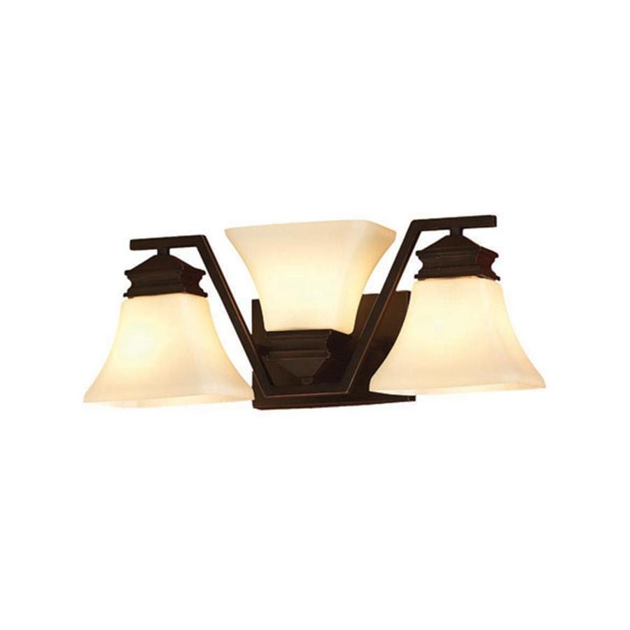 Allen Roth Lighting Shapeyourminds Allen Roth 3 Light Oil Rubbed Bronze Contemporary Bathroom