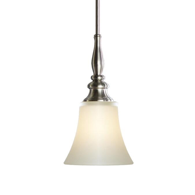 Allen Roth Brushed Nickel Traditional Mini Pendant Light In The Lighting Department At Com - Allen And Roth Mini Pendant Brushed Nickel