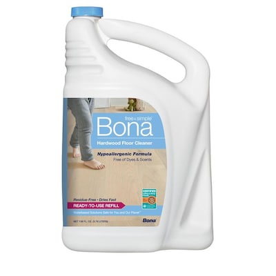 Bona Free And Simple 128 Fl Oz Pour Bottle Liquid Floor Cleaner At