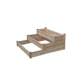 Eden 17.5-in W x 48-in L x 48-in H Wood Raised Garden Bed