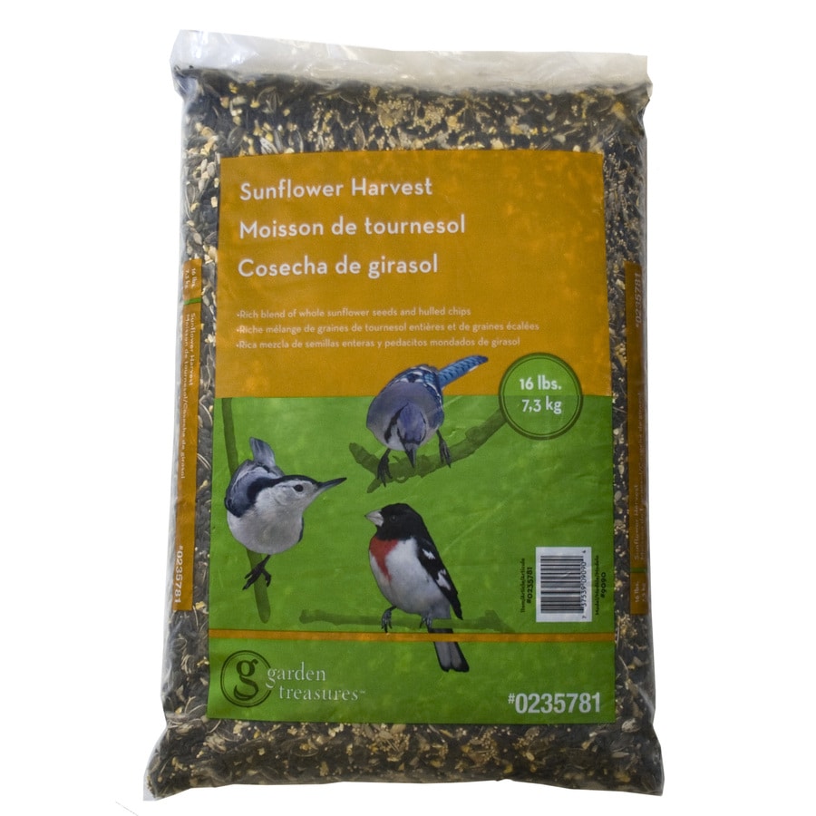 Garden Treasures 16 Lbs. Sunflower Harvest Bird Seed at