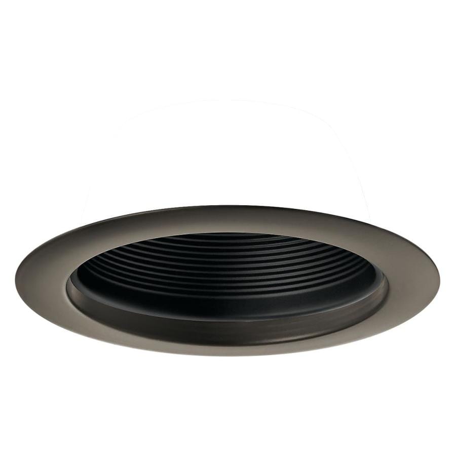 Kichler Olde Bronze With Black Baffle Recessed Light Trim Fits Kichler Olde Bronze With Black Baffle Recessed Light Trim Fits Housing Diameter 4