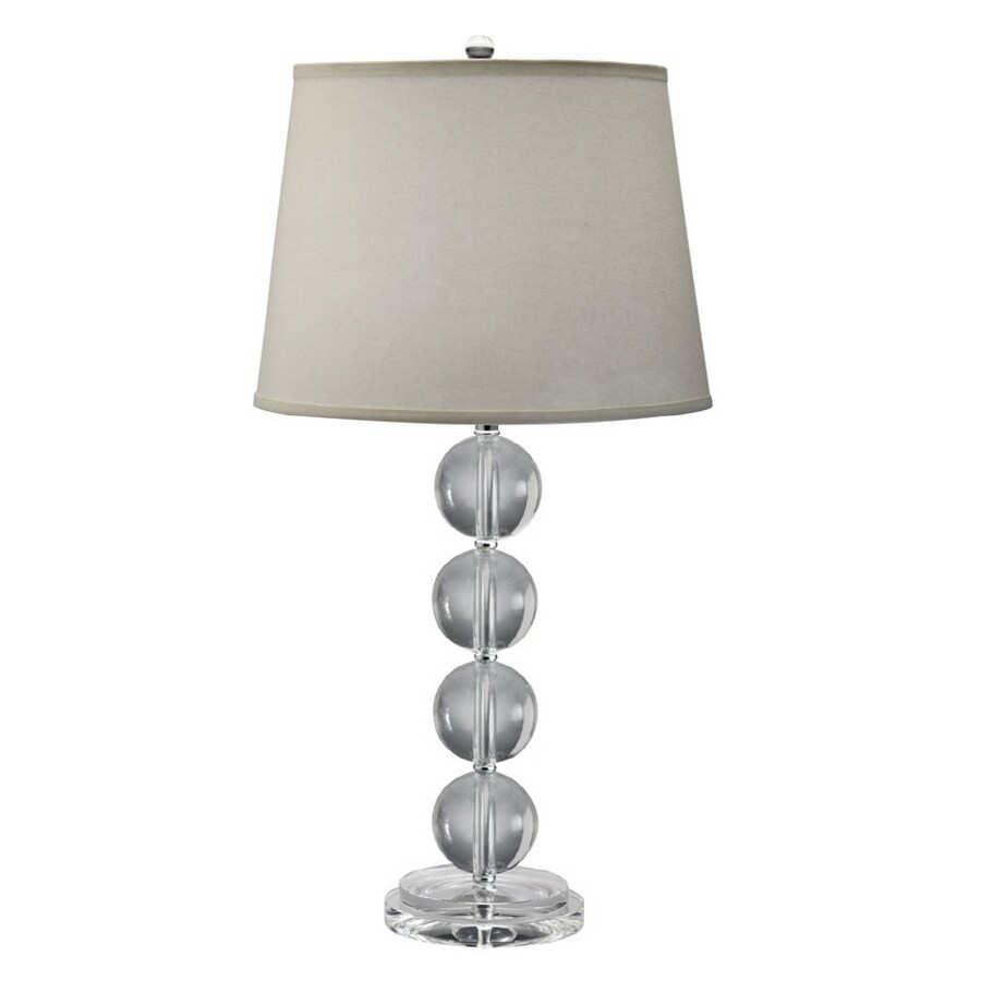 Westwood 30" Clear Crystal Sphere Table Lamp at