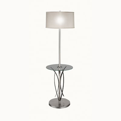 Westwood Collection Bn Floor Lamp With, Table With Lamp Attached Lowe S