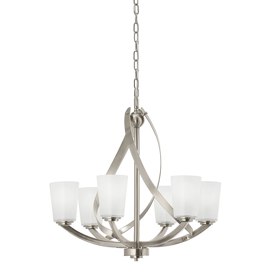 Kichler Layla 6-Light Brushed Nickel Modern/Contemporary ...