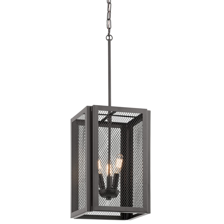 Kichler Saybridge Bronze Single Industrial Cage Pendant ...