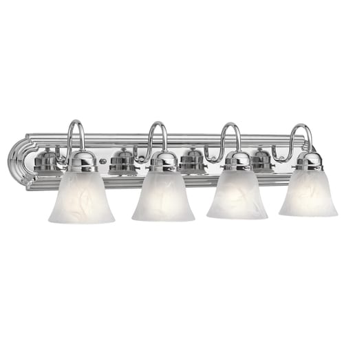 Portfolio 4-Light Chrome Bathroom Vanity Light at Lowes.com