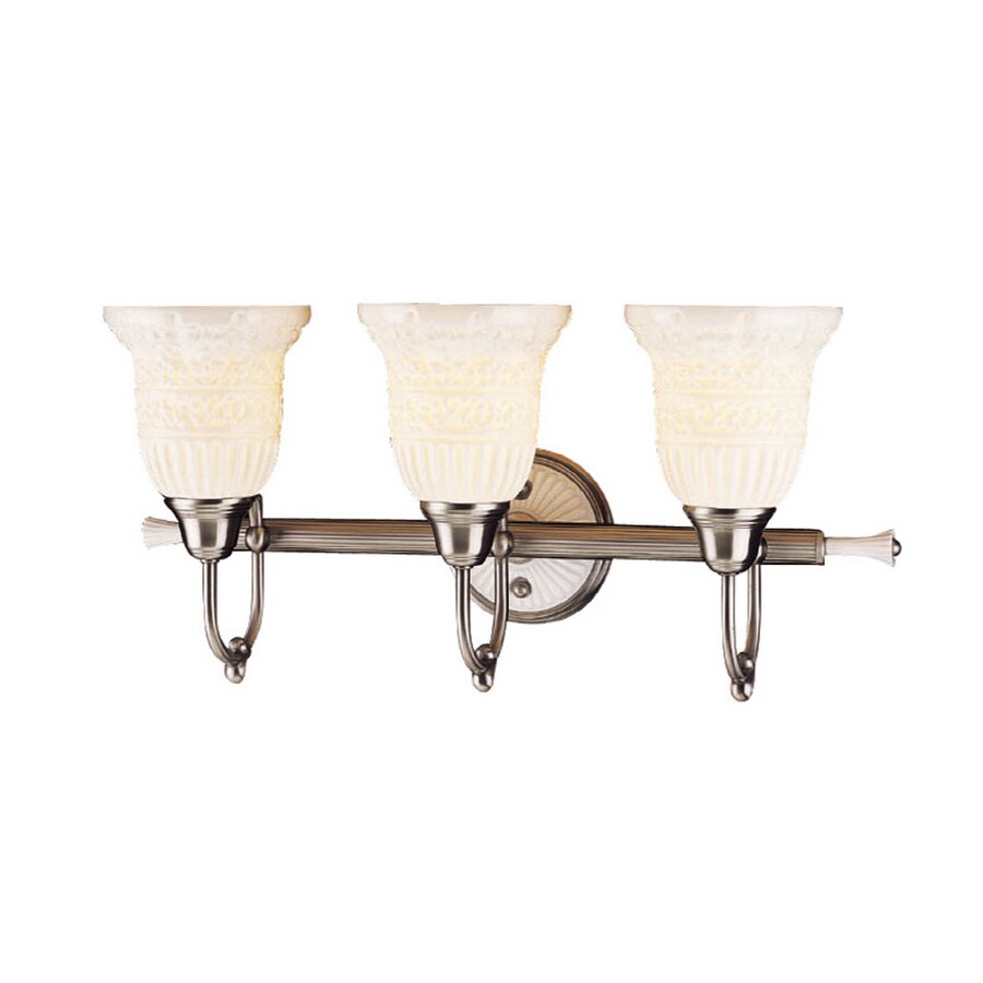 Portfolio 37035 3-Light Chambord Transitional Vanity Fixture
