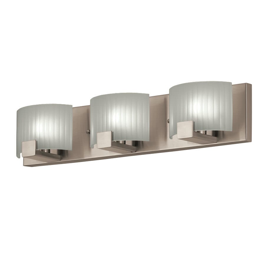 Lowes Bathroom Lighting Brushed Nickel  Lighting Ideas