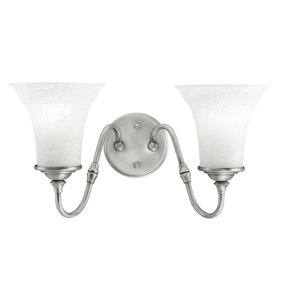 Portfolio 2-Light Northampton Antique Pewter Bathroom Vanity Light at ...