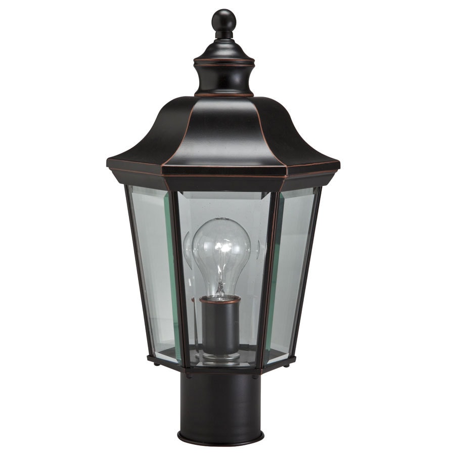 Shop Portfolio 17in H Olde Copper Post Light at