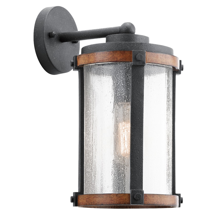 Kichler Energy Efficient Atwood Brownstone 17.75" LED Outdoor Wall Lantern