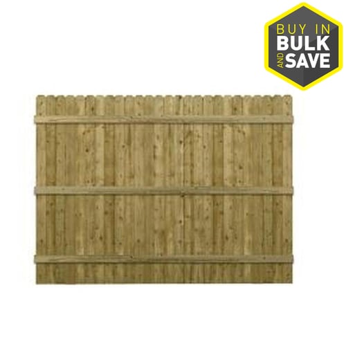 (Actual: 6-ft x 8-ft) Green Pressure Treated Southern Yellow Pine Dog