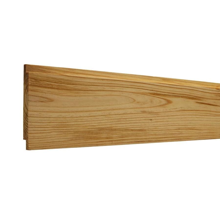 5.375in x 8ft Unfinished Pine Shiplap Wall Plank (Coverage Area 3.58