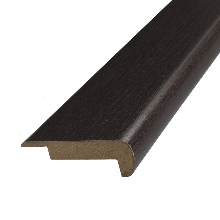Simplesolutions 2 37 In X 78 74 Dark Brown Oak Stair Nose Simplesolutions 2 37 In X 78 74 Dark Brown Oak Stair Nose Floor Moulding