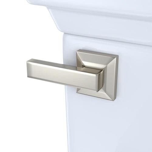 TOTO Lloyd 8in Brushed Nickel Toilet Lever for Toto in the Toilet
