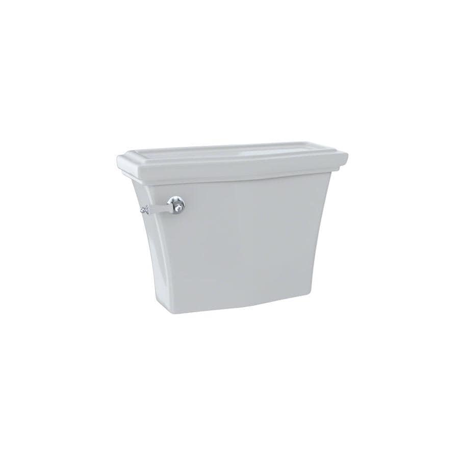 Toto Nexus Cotton White 1 28 Gpf Single Flush High Efficiency Toilet Tank In The Toilet Tanks Department At Lowes Com
