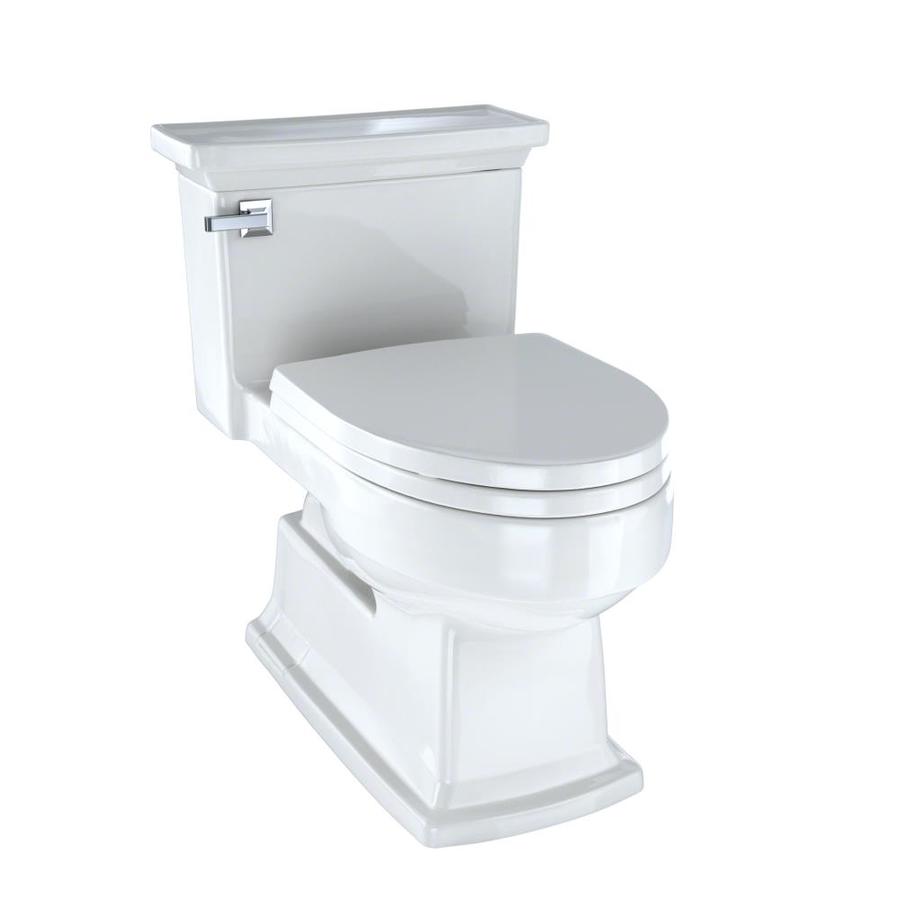 Shop TOTO Eco Lloyd Colonial White WaterSense Labeled Elongated