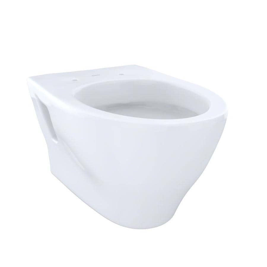 Shop Toto Aquia Cotton White Elongated Standard Height Toilet Bowl At