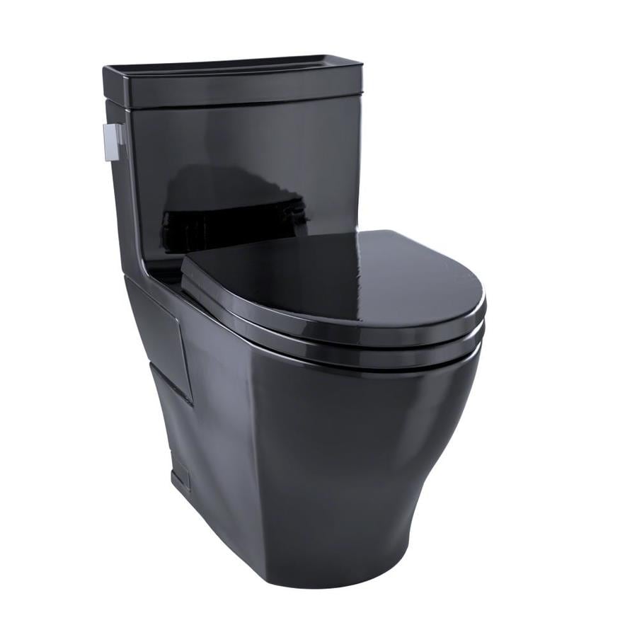 Toto Legato Ebony Watersense Labeled Elongated Chair Height 1 Toto Legato Ebony Watersense Labeled Elongated Chair Height 1 Piece Toilet 12 In Rough