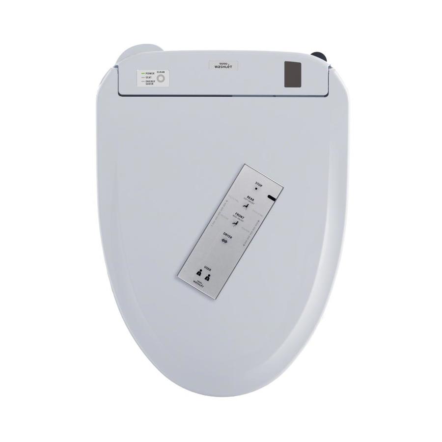 TOTO S300e WASHLET+ Plastic Elongated Slow-Close Heated ...