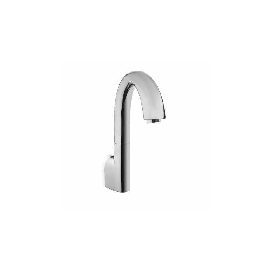 Toto Gooseneck Polished Chrome Touchless Wall Mount Bathroom Sink