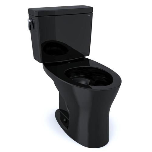 TOTO Drake Ebony WaterSense Dual Flush Elongated Standard Height 2