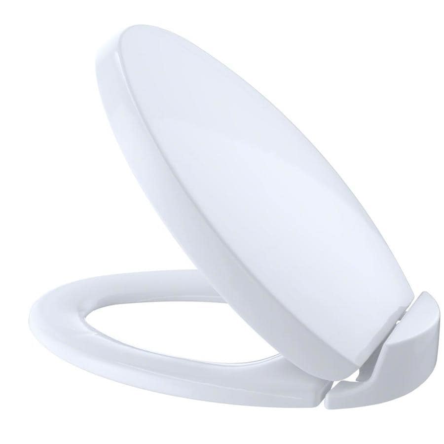 TOTO Plastic Elongated SlowClose Toilet Seat at