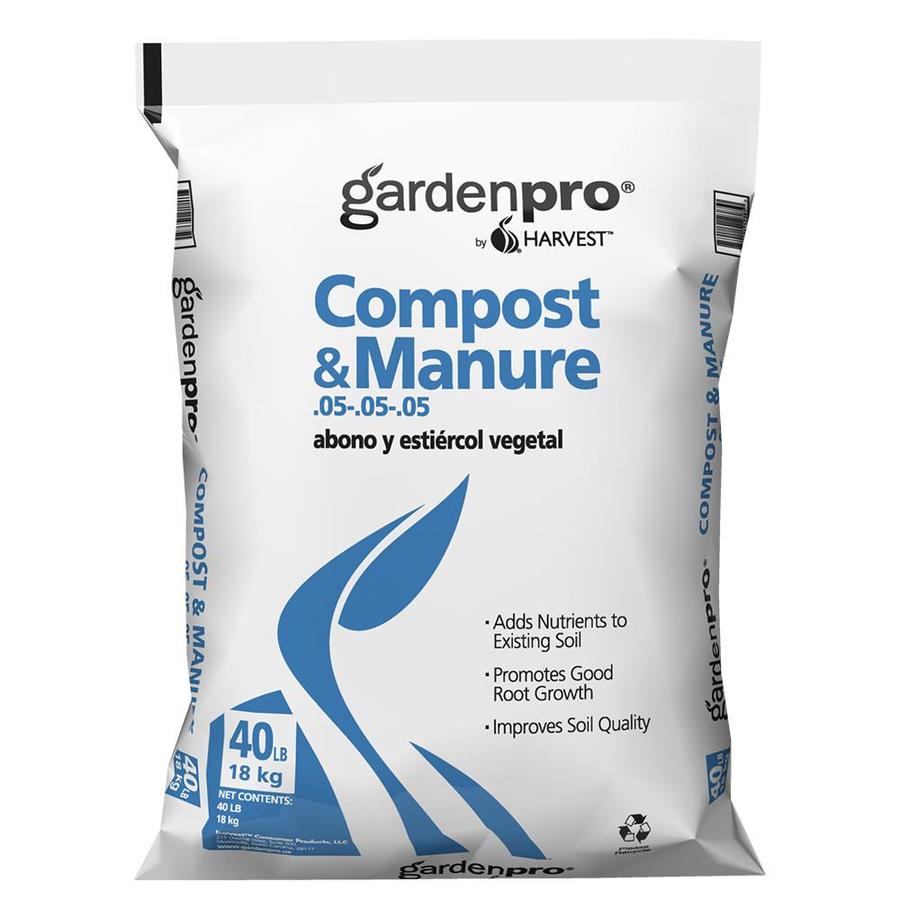 GARDEN PRO 40-lb Organic Compost and Manure at Lowes.com