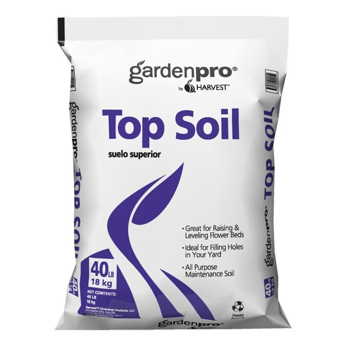 GARDEN PRO GARDEN PRO 40lb Organic Top Soil in the Soil department at