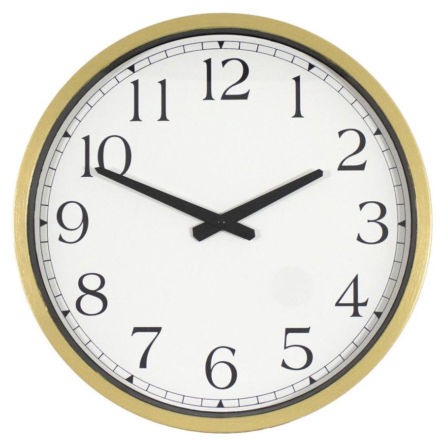 Analog Round Indoor Wall Clock At