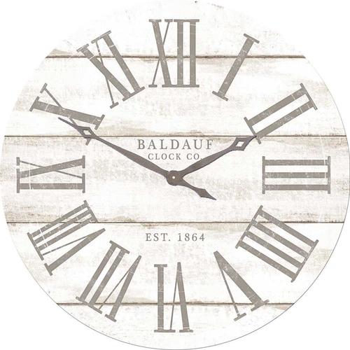 Analog Round Indoor Wall Clock in the Clocks department at