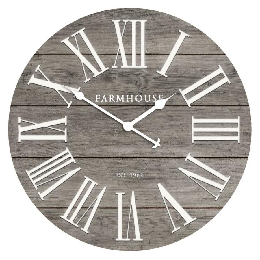Analog Round Wall Clock in the Clocks department at