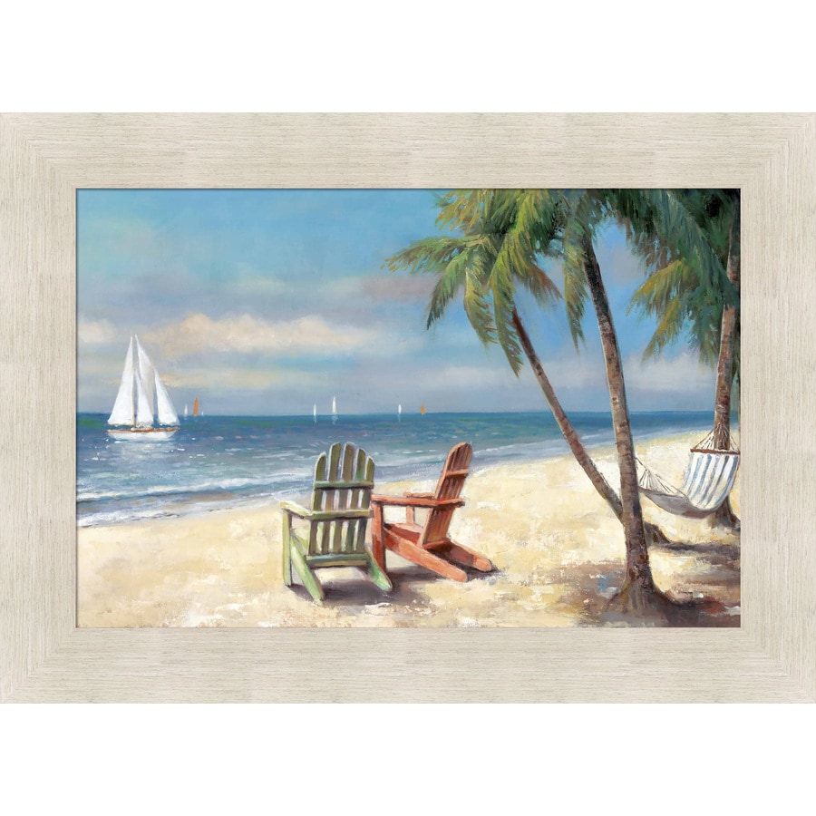 Coastal Wall Art shop 43.5-in w x 31.5-in h framed coastal print wall art at lowes Coastal Wall Art shop 43.5-in w x 31.5-in h framed coastal print wall art at lowes
