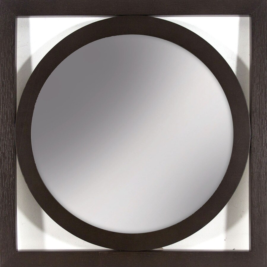 Allen Roth 24 In L X W Chocolate Brown Polished Square Allen Roth 24 In L X W Chocolate Brown Polished Square